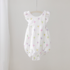 NOLA TAWK PINWHEEL PARTY ORGANIC MUSLIN SUNSUIT