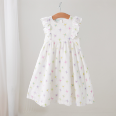 NOLA TAWK PINWHEEL PARTY ORGANIC MUSLIN DRESS