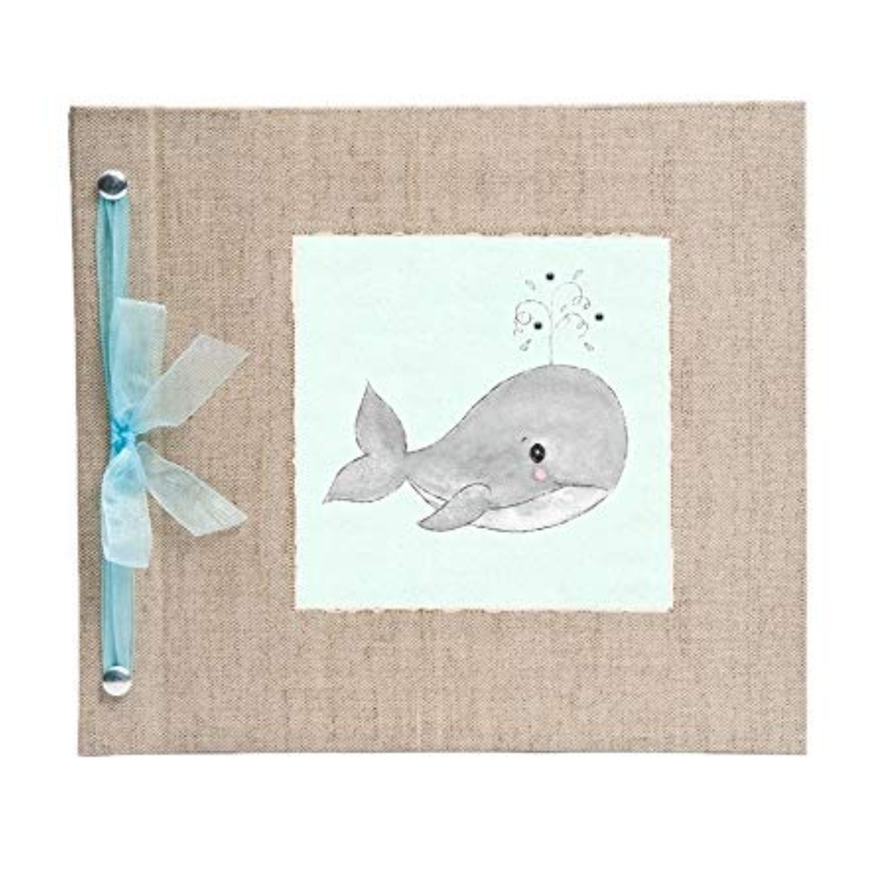 BABY MEMORY BOOK - WHALE