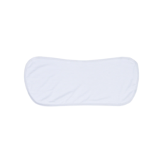 ANGEL DEAR Stripe Classic Blue 2 Ply Burp Cloth W/ Binding