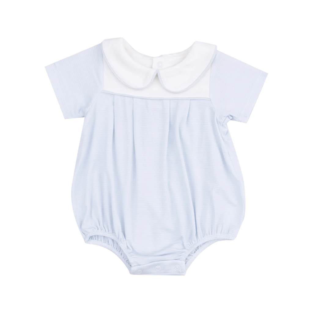 ANGEL DEAR Stripe Classic Blue Classic Box Pleat Bubble