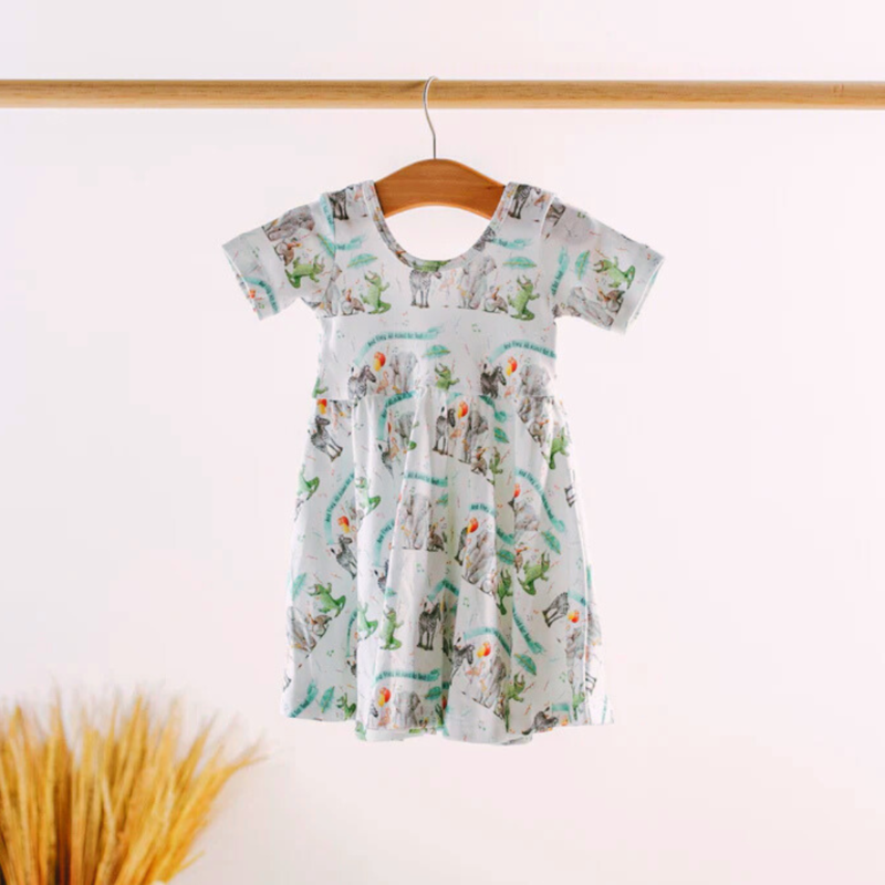 NOLA TAWK AND THEY ALL ASKED FOR YOU ORG. COTTON TWIRL DRESS