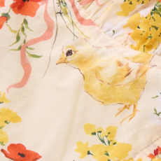 PINK CHICKEN girls jennifer dress - yellow chicks