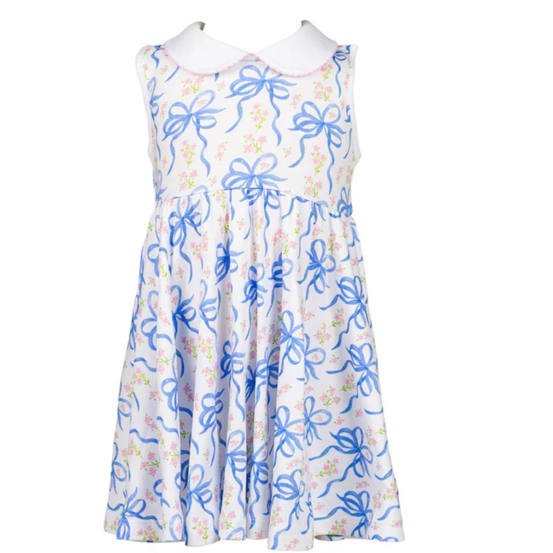 THE PROPER PEONY BLOSSOM BOW TWIRL DRESS