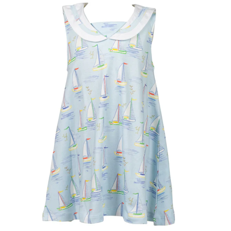 THE PROPER PEONY MARINER DRESS