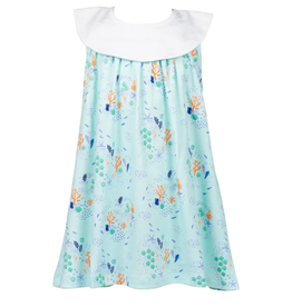THE PROPER PEONY REEF COLLAR DRESS