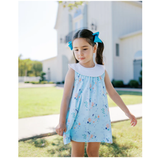THE PROPER PEONY REEF COLLAR DRESS