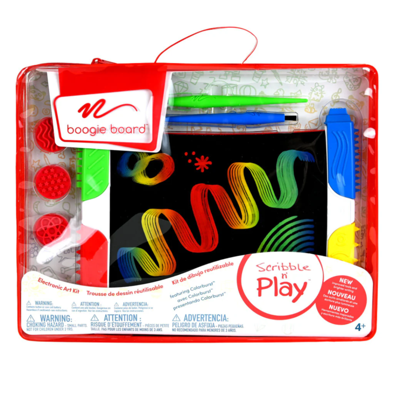 KENT DISPLAYS BOOGIE BOARD SCRIBBLE N PLAY CREATIVITY KIT