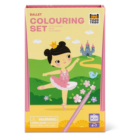 TIGER TRIBE COLOURING SET-BALLET