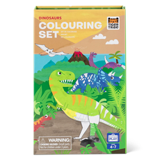 TIGER TRIBE COLOURING SET-DINOSAUR