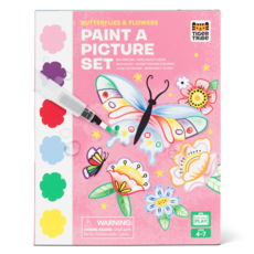 TIGER TRIBE PAINT-A-PICTURE SET-BUTTERFLIES