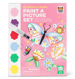 TIGER TRIBE PAINT-A-PICTURE SET-BUTTERFLIES