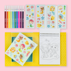 TIGER TRIBE COLOURING SET-MERMAIDS