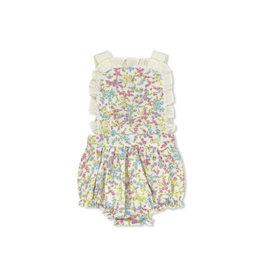 LULLABY SET MARGAUX BUBBLE-BELLFLOWER BLOSSOM, BUTTERCUP STRIPES