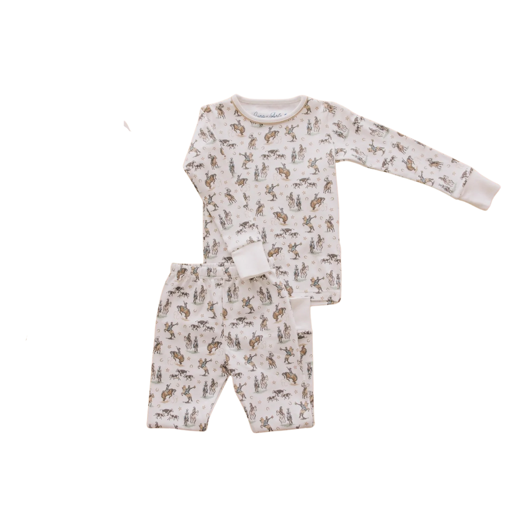 LUNA+ARLO WILD WEST LONG PAJAMAS
