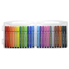 THE PENCIL GRIP, INC MAGIC STIX TRIANGULAR MARKER 24 CLR SET