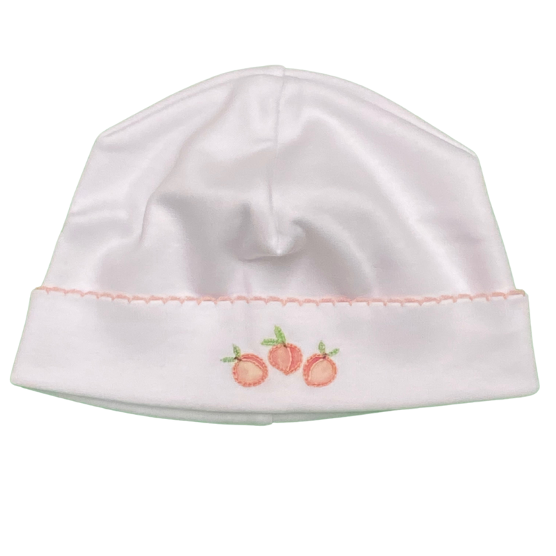 MAGNOLIA BABY SUMMER PEACHES EMB HAT
