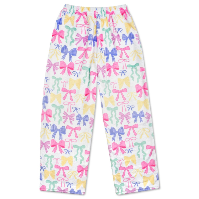 ISCREAM PRETTY BOWS PLUSH PANTS