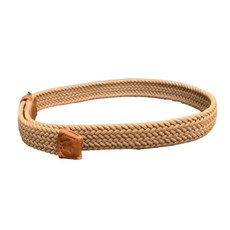 J.BAILEY BRAIDED BELT-KHAKI