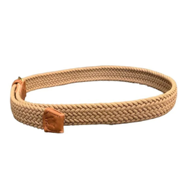 J.BAILEY BRAIDED BELT-KHAKI