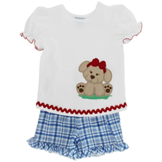 BAILEY BOYS GIRLS PUPPY SHORT SET