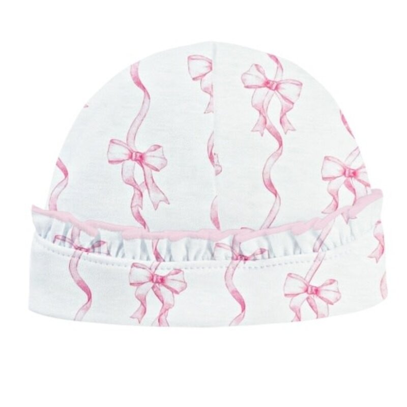 BABY CLUB CHIC coquette bows hat w/ruffle