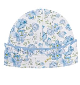 BABY CLUB CHIC spring in blue hat w/ruffle