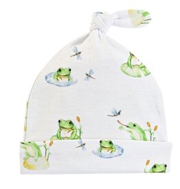 BABY CLUB CHIC Baby Frog Hat with Knot