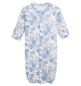 BABY CLUB CHIC spring in blue conv. gown w/ruffle