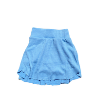 ERGE SMOCKING KNIT SKORT-BLUE