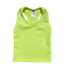 ERGE TECHNO RACER BACK TANK-NEON YELLOW