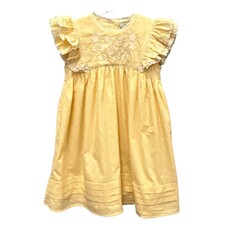 EARLY SUNDAY GEORGIA DRESS-COTTON DOBBY SWISS DOT