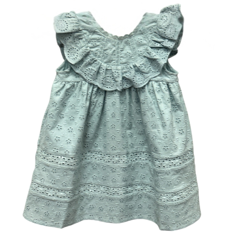 EARLY SUNDAY NATASHA DRESS EYELET EMB