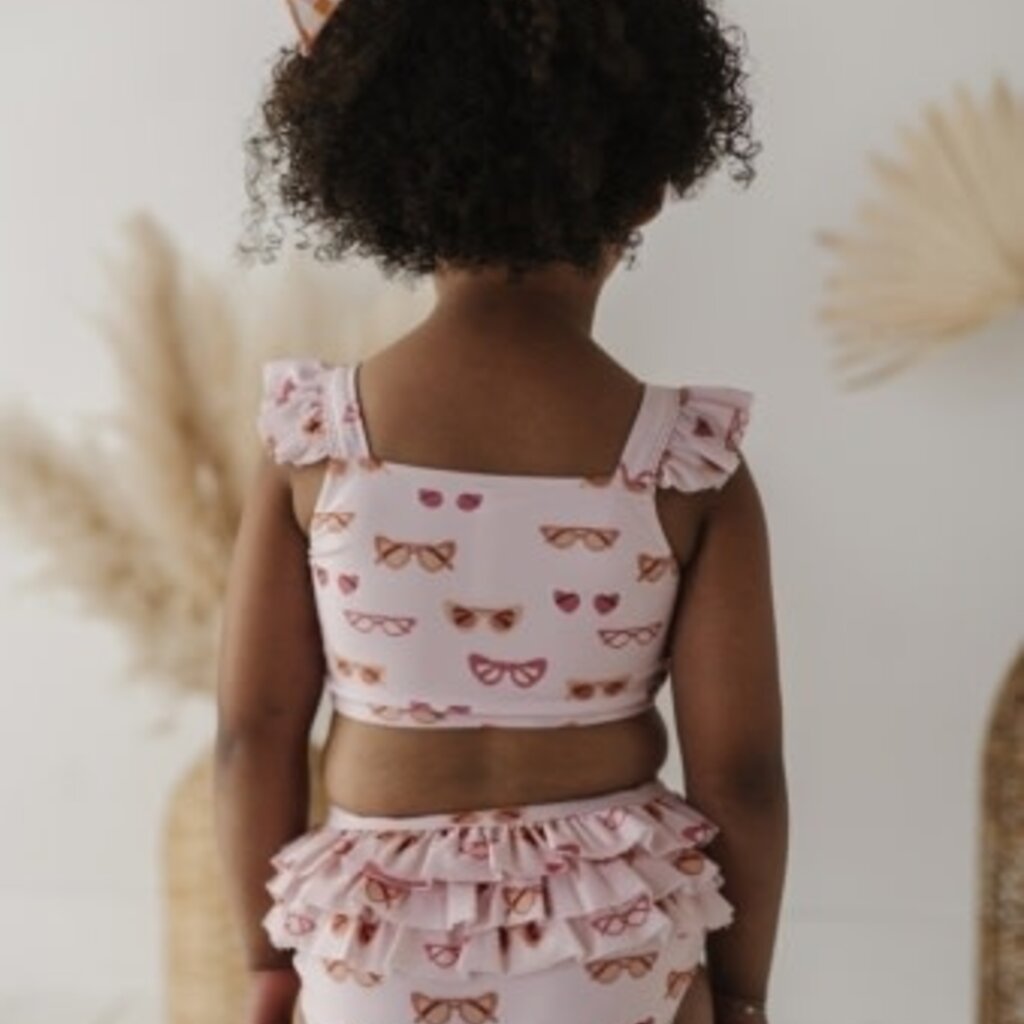 BABYSPROUTS GIRL'S TWO-PIECE SWIM SET