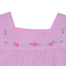 REMEMBER NGUYEN PINK CELIA MAE BLOOMER SET