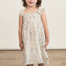 MAKEMAKE ORGANICS SMOCKED SUNDRESS - WILD MEADOW