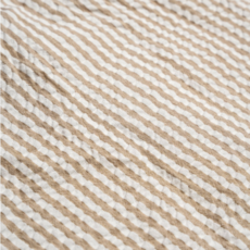 MAKEMAKE ORGANICS BUCKET SUN HAT - BROWN STRIPES