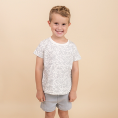 MAKEMAKE ORGANICS TEE & SHORTS SET - WAVES