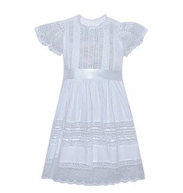 PHEONIX N REN WHT ANNA GRACE DRESS - WHT LACE