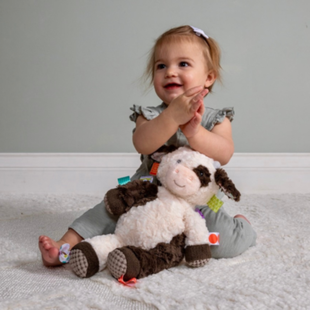 MARY MEYER TAGGIES BUTTERCUP COW SOFT TOY