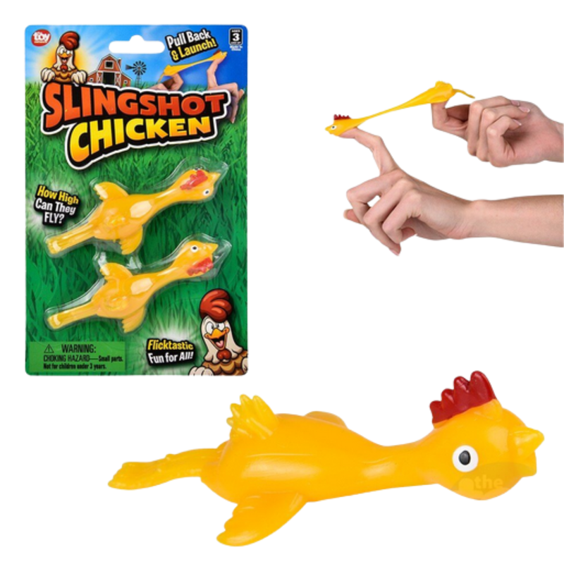 TOY NETWORK 4.33"  SLINGGSHOT CHICKEN