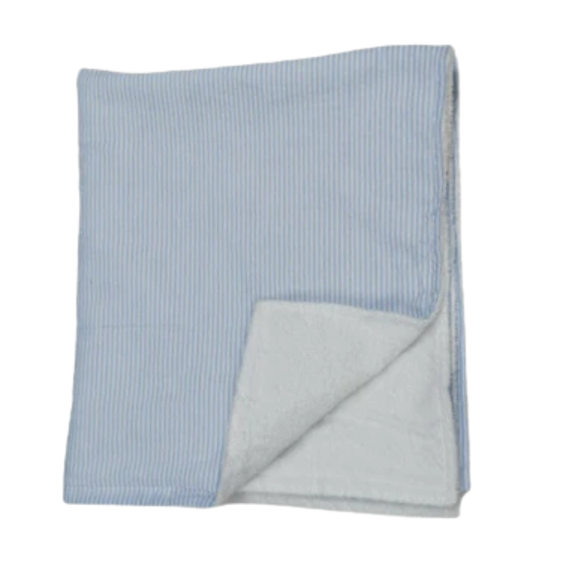 ZSA ZSA & LOLLI BEACH TOWEL-LIGHT BLUE