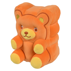 TOY NETWORK 9" GUMMIE BEAR-ORANGE