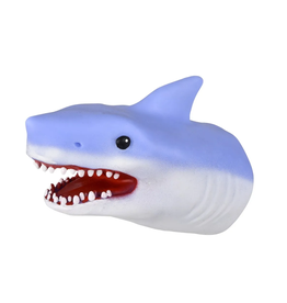TOY NETWORK STRETCHY SHARK HAND PUPPET 6"