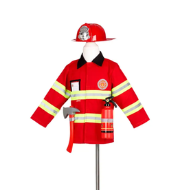 SPEEDY MONKEY FIREMAN SUIT W/ACCESSORIES