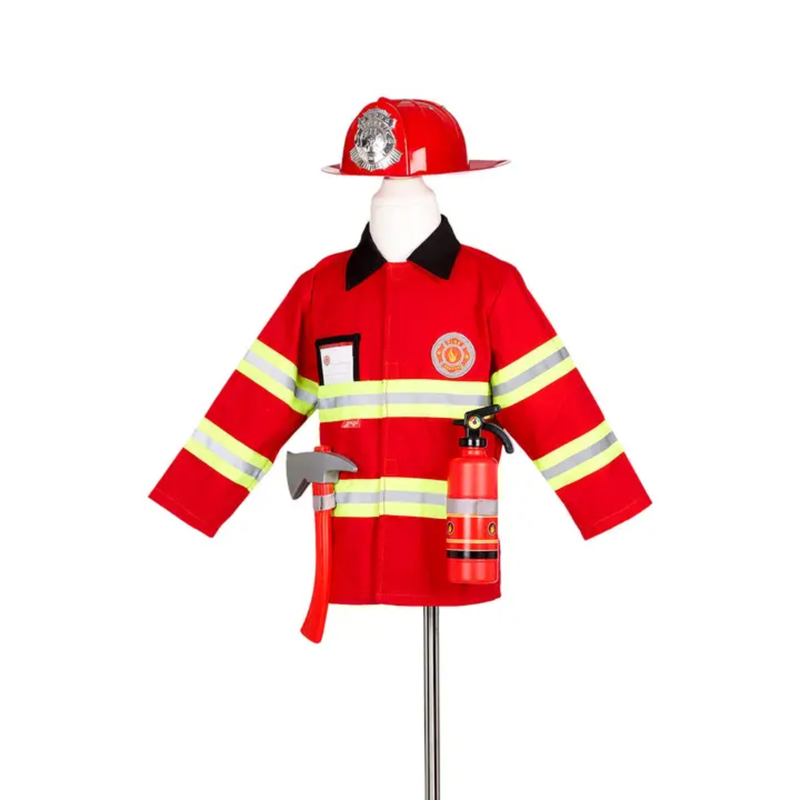 SPEEDY MONKEY FIREMAN SUIT W/ACCESSORIES
