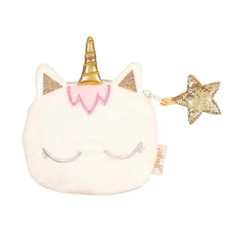 SPEEDY MONKEY WALLET MERIT UNICORN WHITE