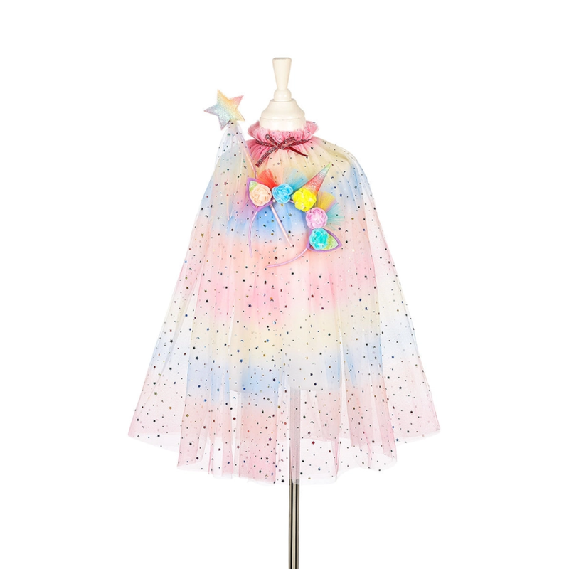 SPEEDY MONKEY UNICORN CAPE + TIARA+WAND SET