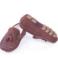 KONE BOYS TASSELED LOAFER COPPER