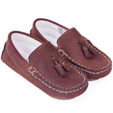 KONE BOYS TASSELED LOAFER COPPER